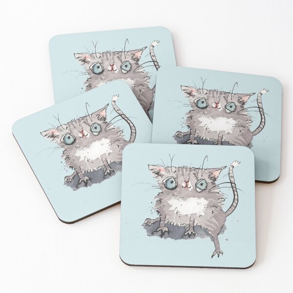 Item preview, Grey Tabby Cat with a super smile :) designed and sold by Luci Power.