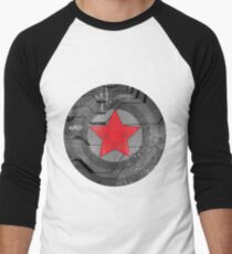 Winter Solider Shield Baseball ¾ Sleeve T-Shirt