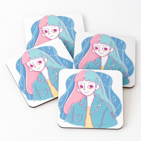 Item preview, Colored hair girl designed and sold by liajung.
