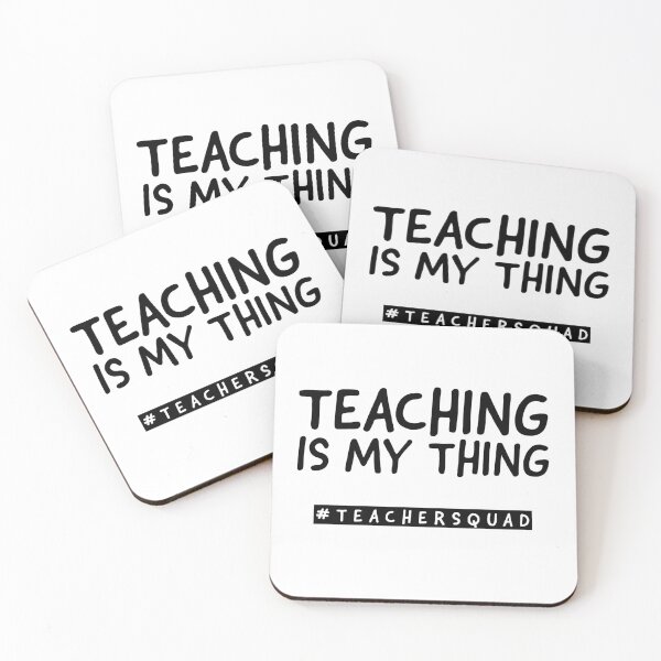 Item preview, Teaching is my thing- Teacher squad duty designed and sold by MNSDesignHub.