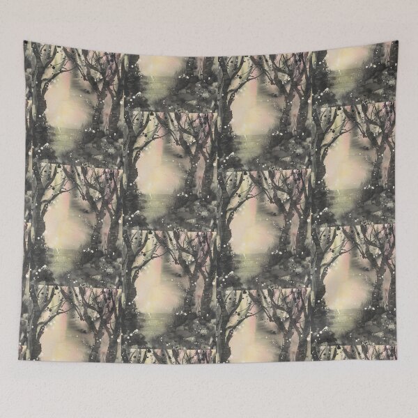 Item preview, Spotted Forest Watercolor designed and sold by Karlena Lewin Studio.