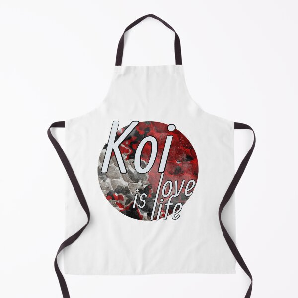 Item preview, Koi is love Koi is life Japan fish scales Koi Life designed and sold by 99vectors.