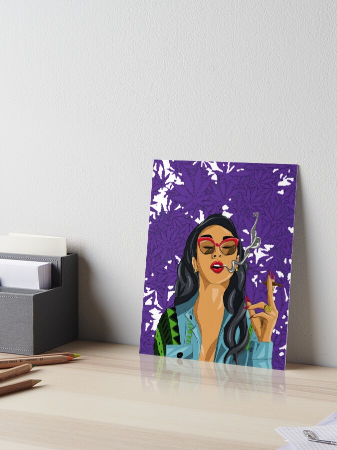 Stoner Chick | Art Board Print