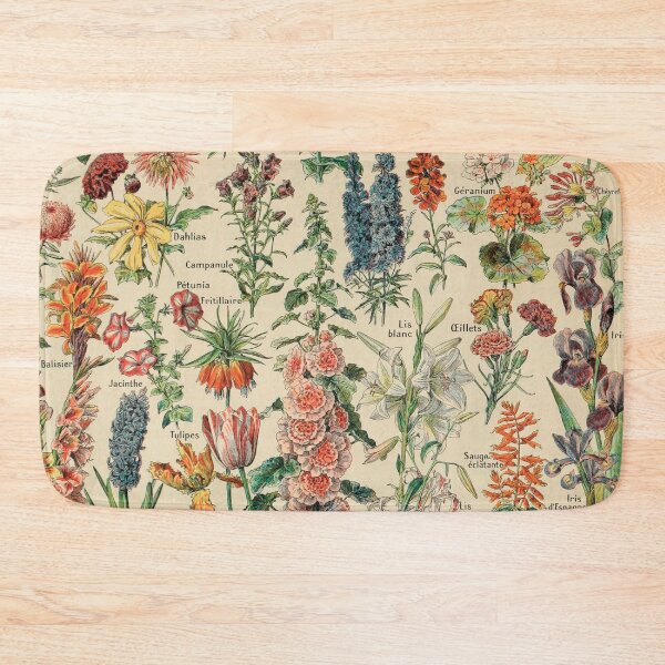 Item preview, Larousse vintage adolphe millot fleurs 1800s designed and sold by AntiqueGallery.