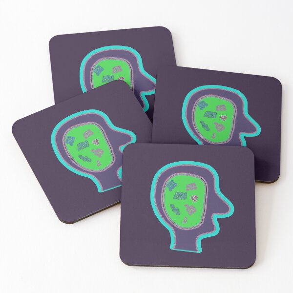 Item preview, Music On My Mind Music Notes Brain designed and sold by DesignsofNote.