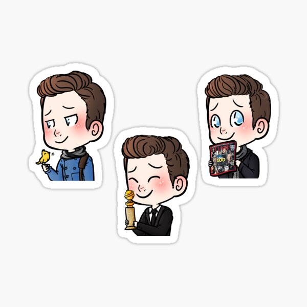 Chris Colfer I. Sticker