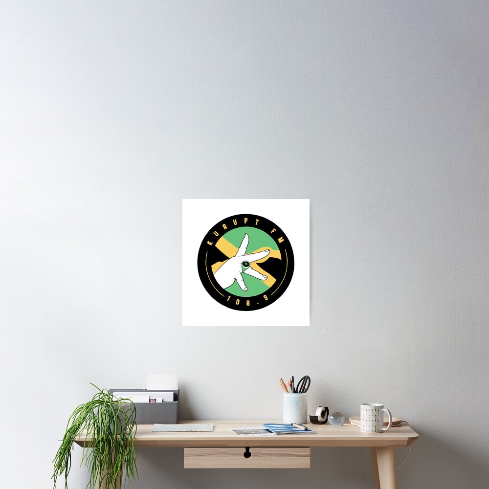 "Kurupt FM DJ Decoy Jamaica Edition" Poster by JFKDesign Redbubble