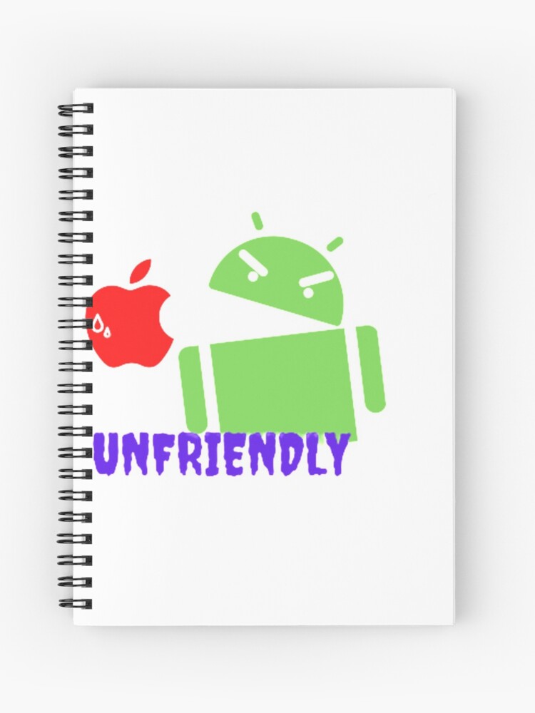 Thumbnail 1 of 3, Journal, Angry Android designed and sold by RedFlamenco.