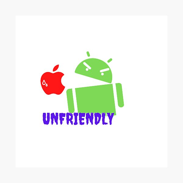 Item preview, Angry Android designed and sold by RedFlamenco.