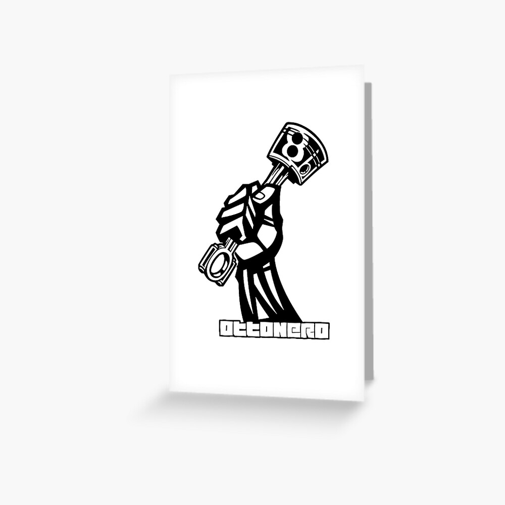 Item preview, Greeting Card designed and sold by Otto8nero2021.