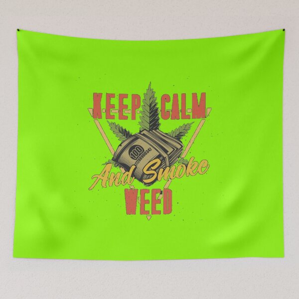 Item preview, Keep calm & smoke weed designed and sold by Graphics784.