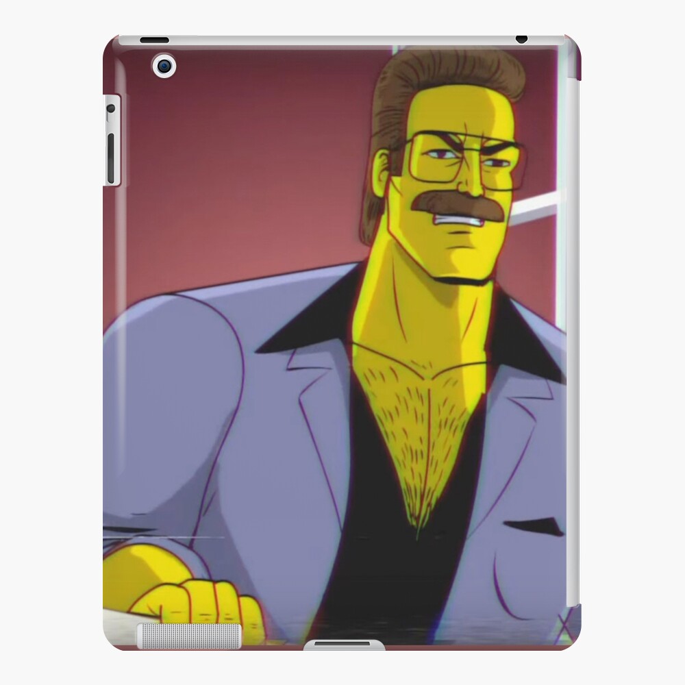 Funda y vinilo para iPad for Sale con la obra «Con base en Chad Ned Flanders»  de GranPasso | Redbubble