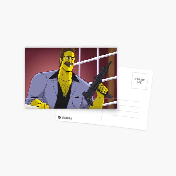 Item preview, Based Chad Ned Flanders designed and sold by OroboroCustom.