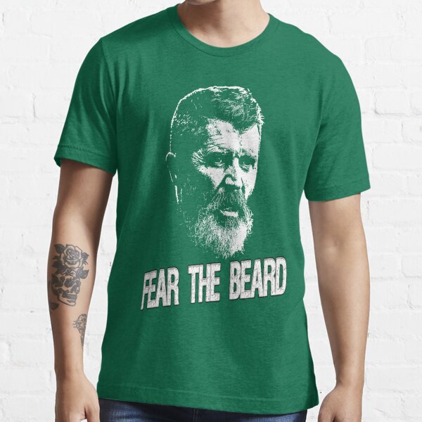 Hottertees Fear The Beards Red Sox Beard Shirt