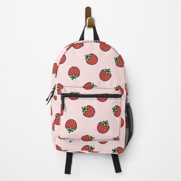 Item preview, Cute Pastel Red Strawberries Pattern designed and sold by MirkasDesign.