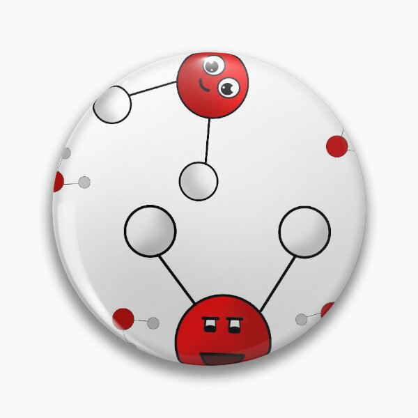 Item preview, Drink water - water molecule cartoon designed and sold by EzbieArt.