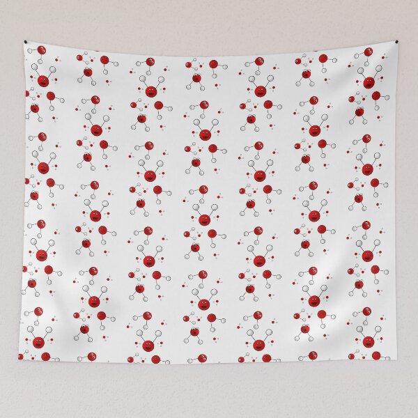Item preview, Drink water - water molecule cartoon designed and sold by EzbieArt.