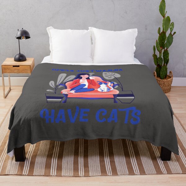 Item preview, Girls just wanna have Cats designed and sold by JobaBreezy.