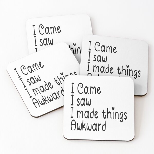 Item preview, I Came I Saw I made Things Awkward, Funny Gift For Mom, International Women's Day designed and sold by Mode Tees.