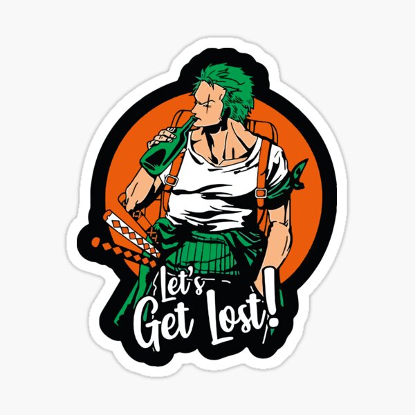 Roronoa Zoro T-shirts zoro une pièce Affiche zoro une pièce buvant du vin Sticker Sticker