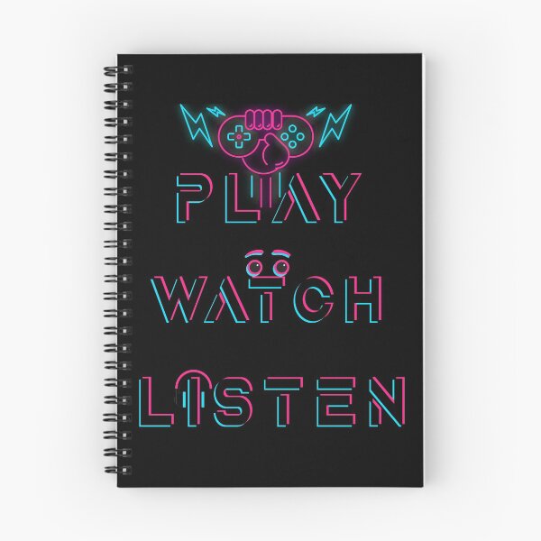 Item preview, Play Watch Listen funny classic t-shirt for men and women 2021 designed and sold by zakariadesigner.