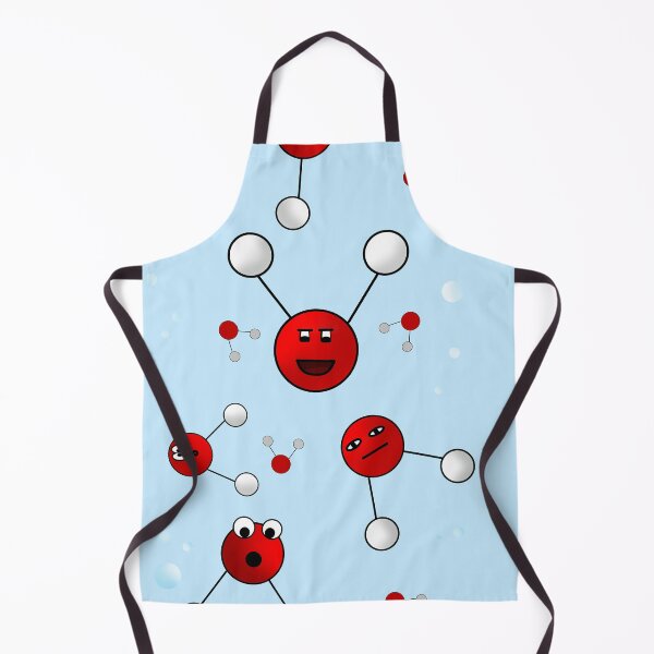 Item preview, Drink water blue - water molecule cartoon designed and sold by EzbieArt.