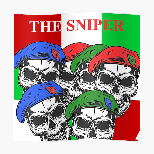 "The Sniper" Poster for Sale by atusjr | Redbubble