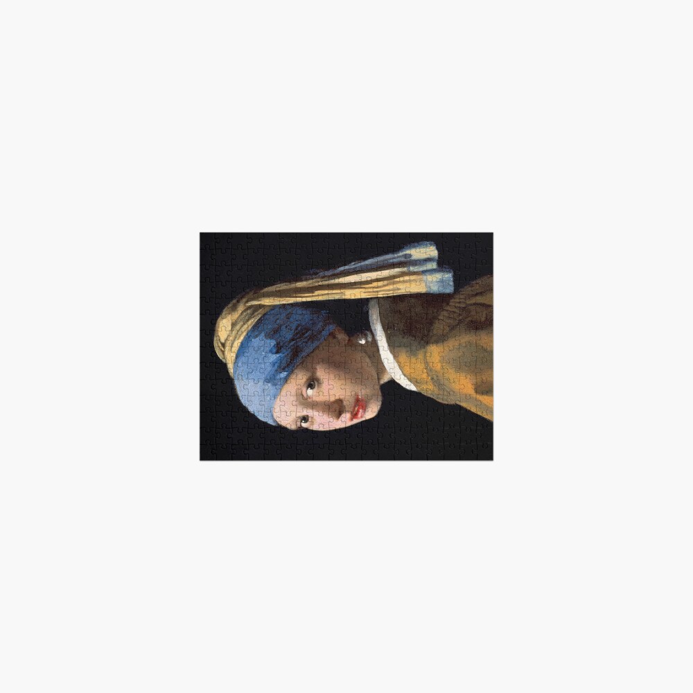 The Girl with a Pearl Earring by Johannes Vermeer Jigsaw Puzzle