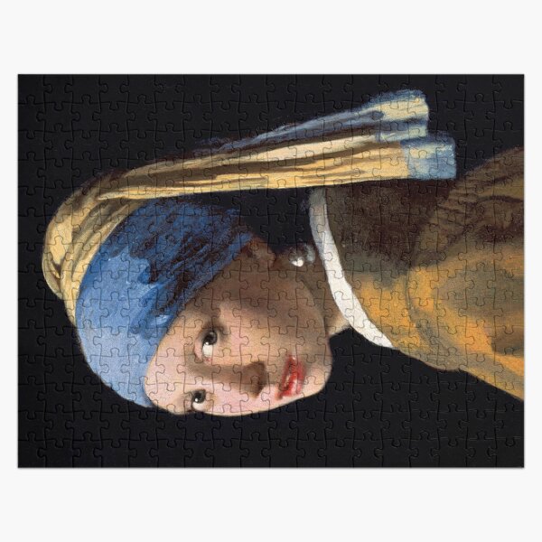 "The Girl with a Pearl Earring by Johannes Vermeer " Jigsaw Puzzle for