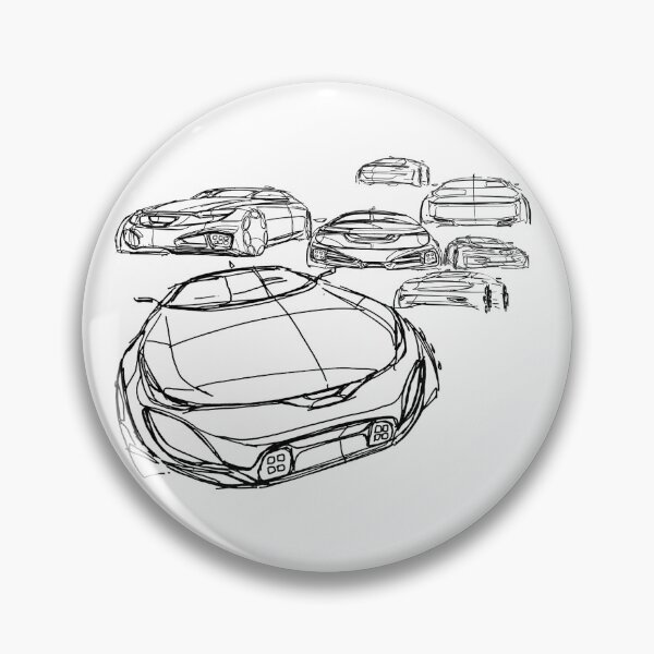 Item preview, Car design sketches designed and sold by SketchNinja.