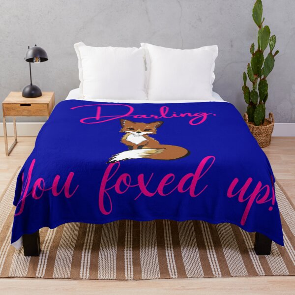 Item preview, Darling, you foxed up - Funny fox word pun designed and sold by Try-It.