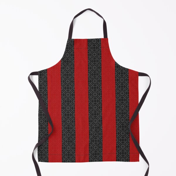 Item preview, black red stripe pattern  designed and sold by RJD2 designstudio.