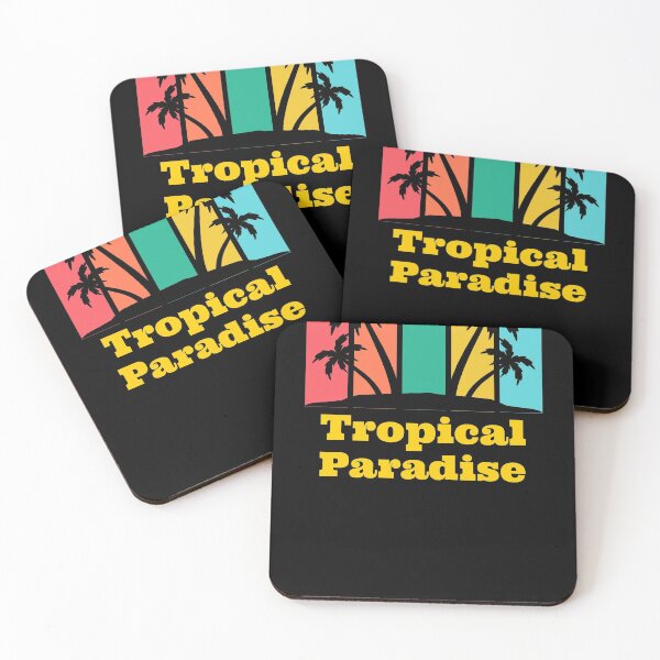 Item preview, Retro vintage tropical paradise summer print designed and sold by TAMBUGH.