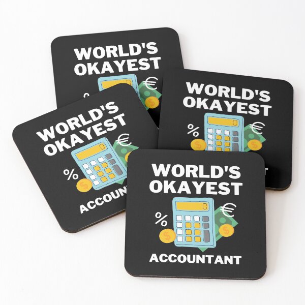 Item preview, World's Okayest And Best Accountant designed and sold by livegood.