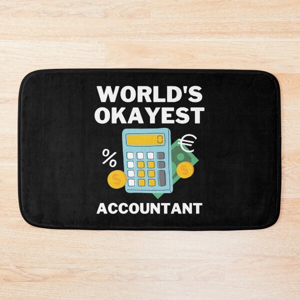 Item preview, World's Okayest And Best Accountant designed and sold by livegood.