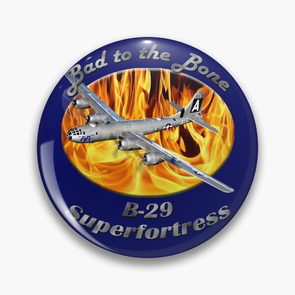 Item preview, B-29 Superfortress Bad To The Bone designed and sold by hotcarshirts.