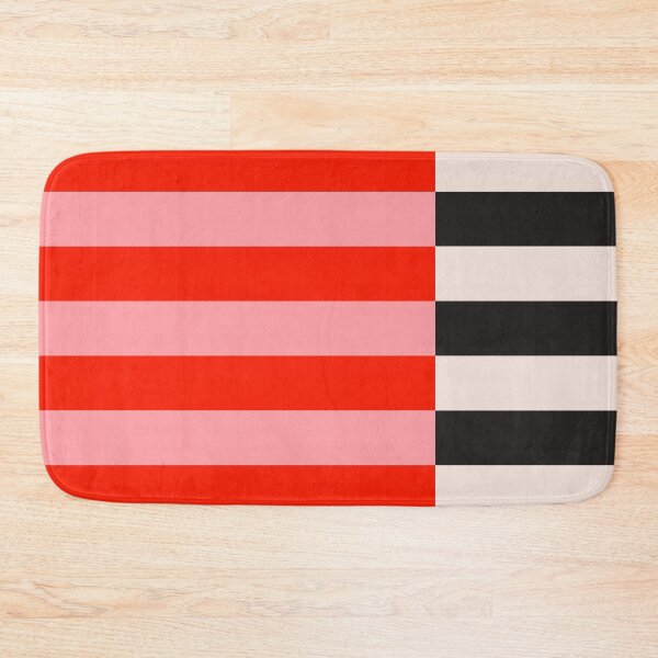 Item preview, Red and pink stripes. Black and white stripes. Striped designed and sold by Latte Design.