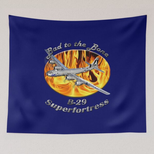 Item preview, B-29 Superfortress Bad To The Bone designed and sold by hotcarshirts.