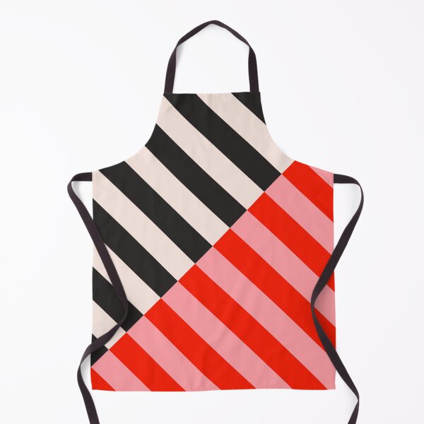 Item preview, Black and cream stripes, red and pink stripes. Striped designed and sold by Latte Design.
