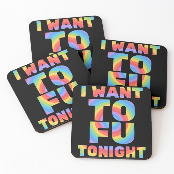 Item preview, I want tofu tonight Rainbow Circle designed and sold by Varerising.