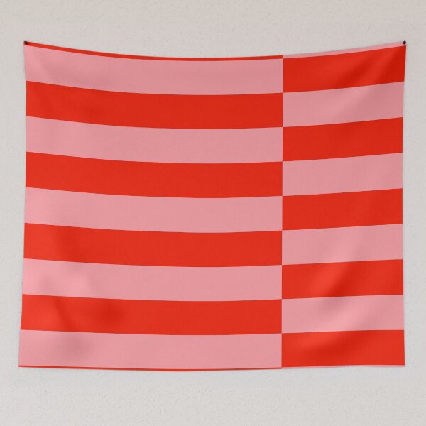 Item preview, Red and pink stripes. Striped designed and sold by Latte Design.