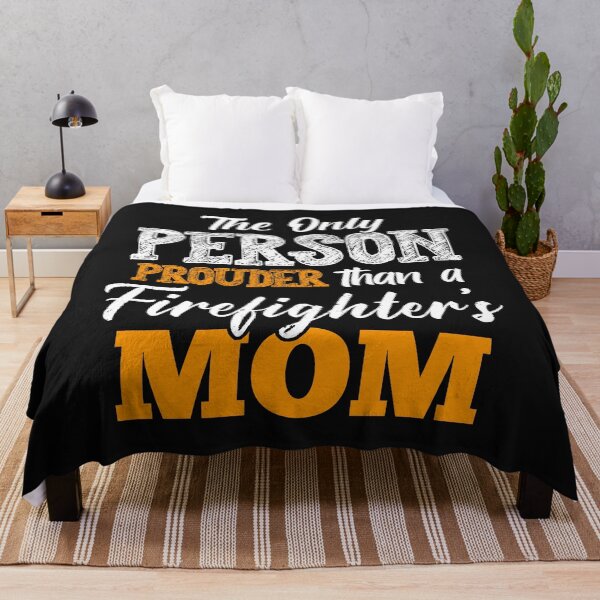 Item preview, the only person prouder than a firefighter is his mom designed and sold by Tranguyen.