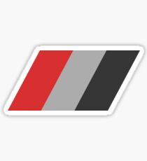 'Audi Sport Flag' T-Shirt for Audi owner or a fan Sticker