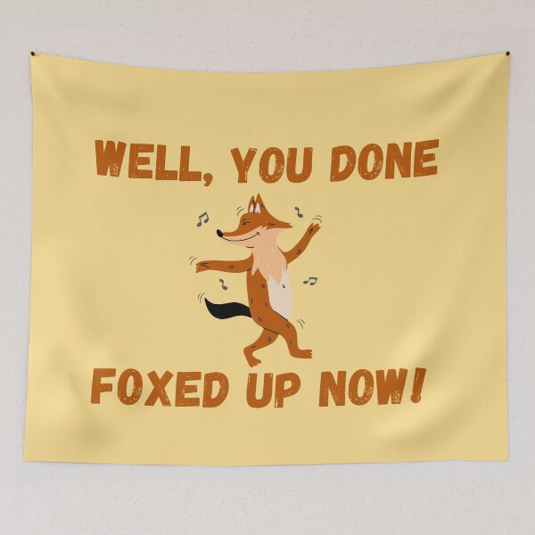 Item preview, Happy fox making fun of your mistakes designed and sold by Try-It.