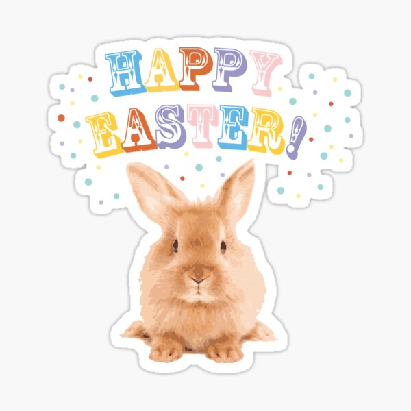 Item preview, Easter Bunny Greeting designed and sold by riccagarden.