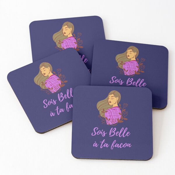 Item preview, Be beautiful in your own way - popular french quotes theme gifts  designed and sold by RebelliousRosee.