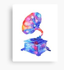 Gramophone Canvas Print