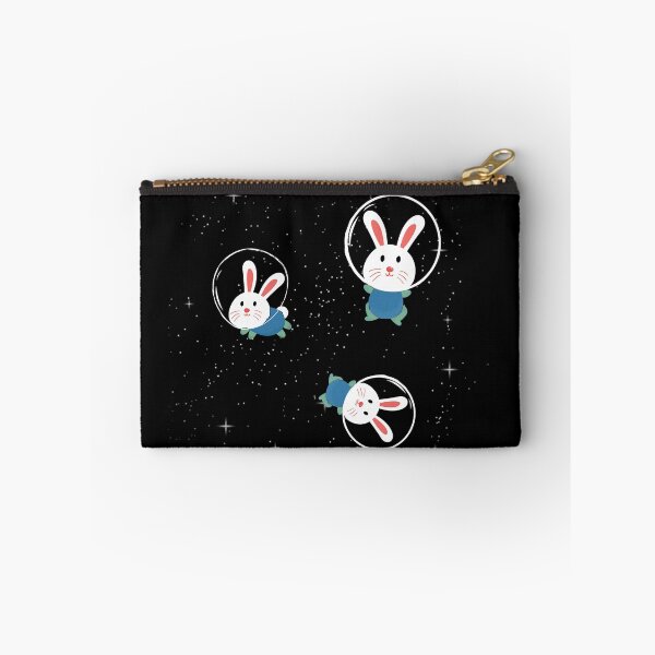 Item preview, lindo conejito blanco en el espacio, amante de los conejitos designed and sold by Space Art.