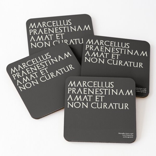 Item preview, Graffiti of Pompeii - MARCELLUS PRAENESTINAM... designed and sold by MetaPhyStore.