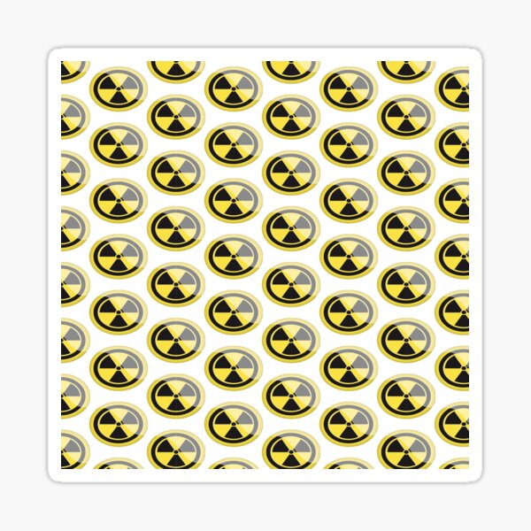 Radioactive Stickers Redbubble - roblox radioactive testing decal